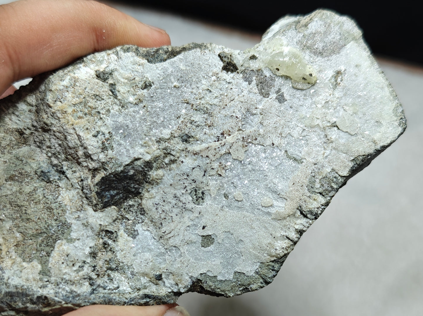 An amazing specimen of Natural yellow color Brucite on matrix 817 grams