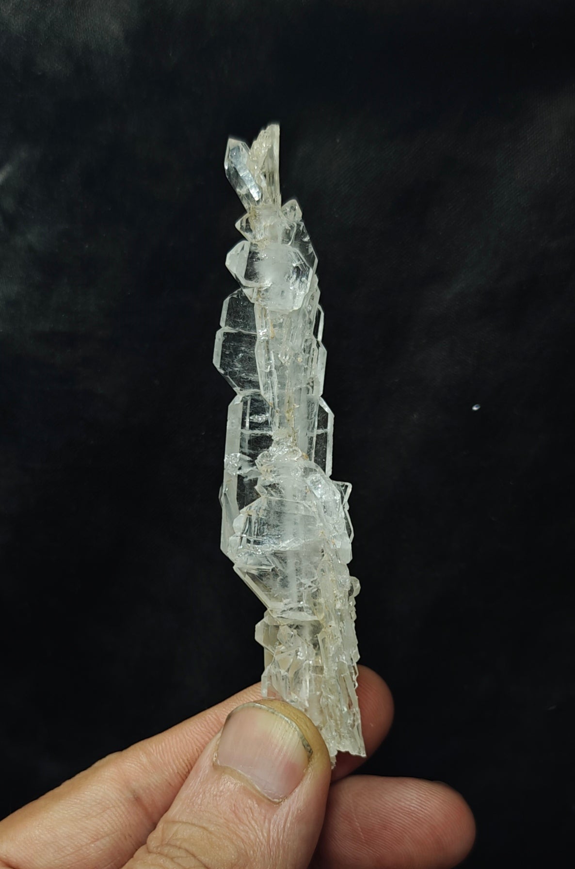 Natural faden quartz crystal 21 grams
