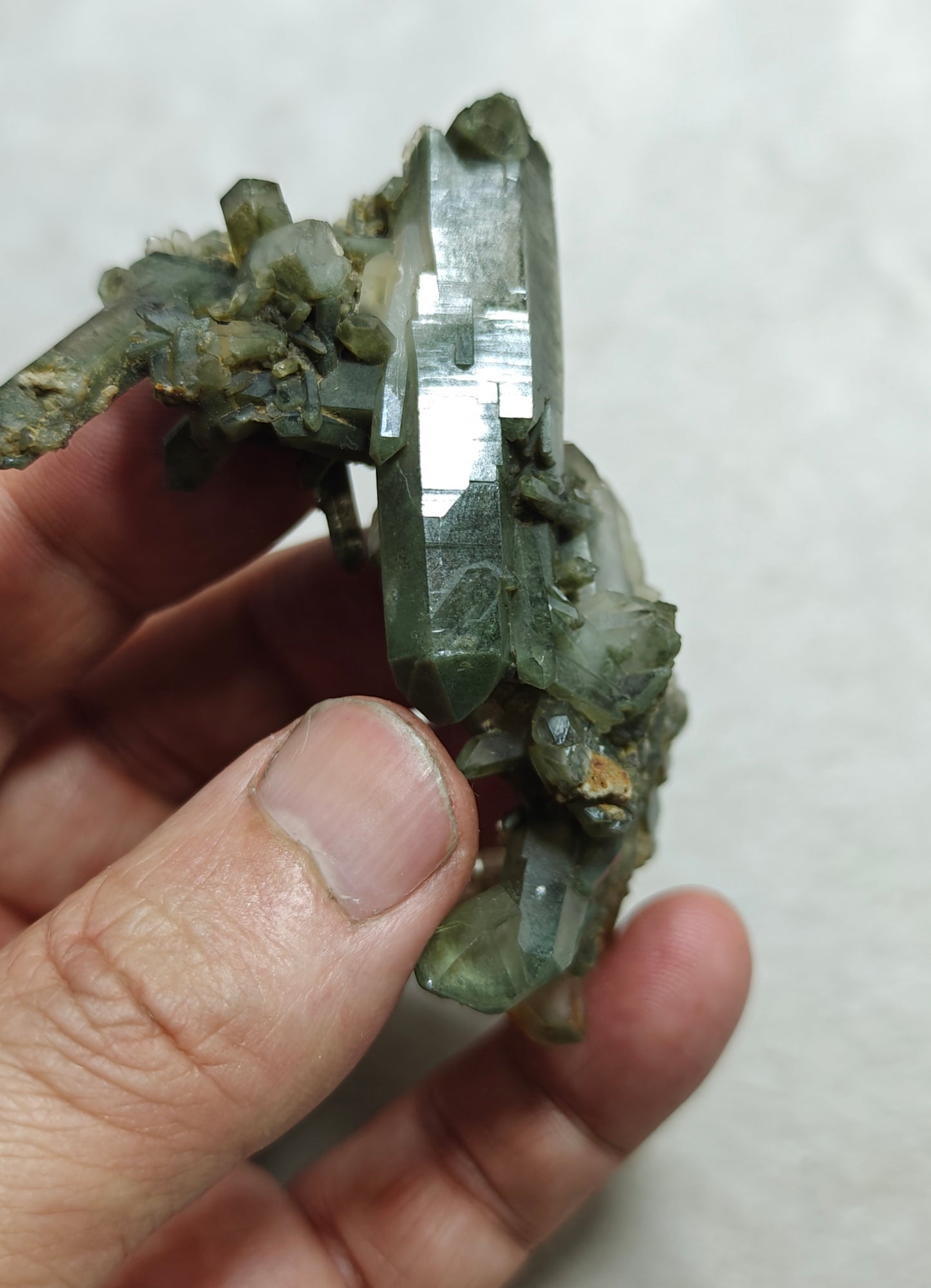 Natural Chlorite Quartz 56 grams