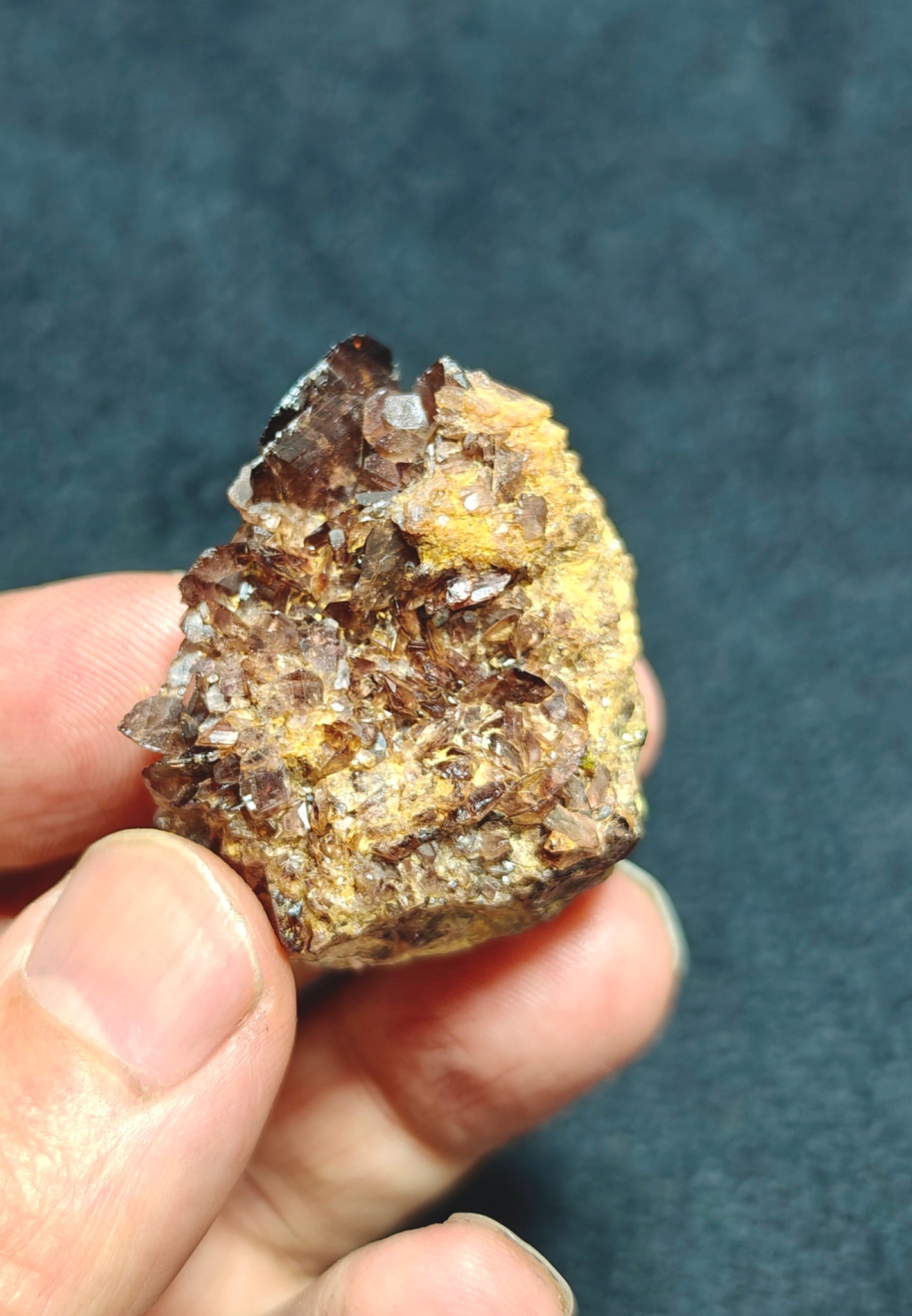 Natural axinite specimen 44 grams