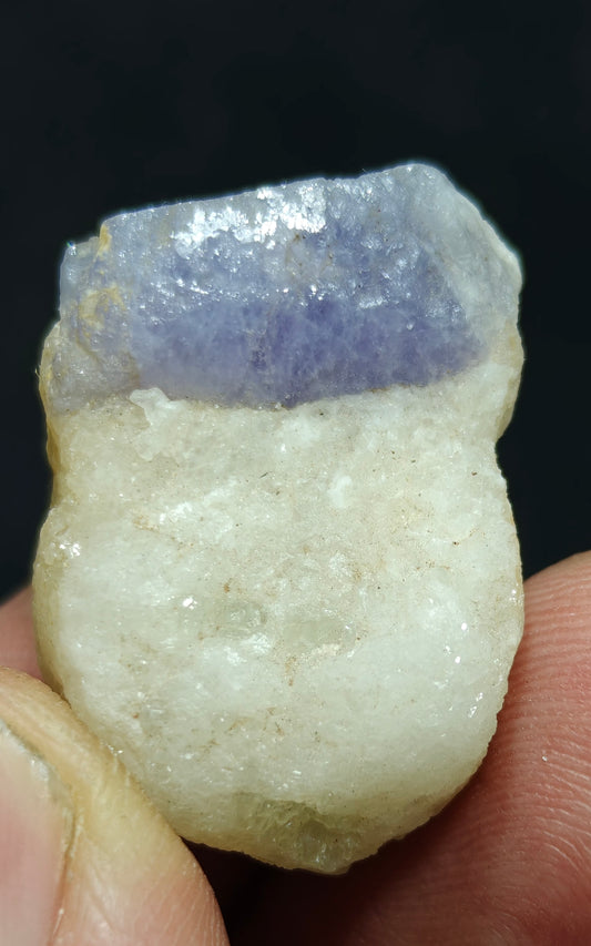 Natural purple hackmanite specimen in matrix 14 grams