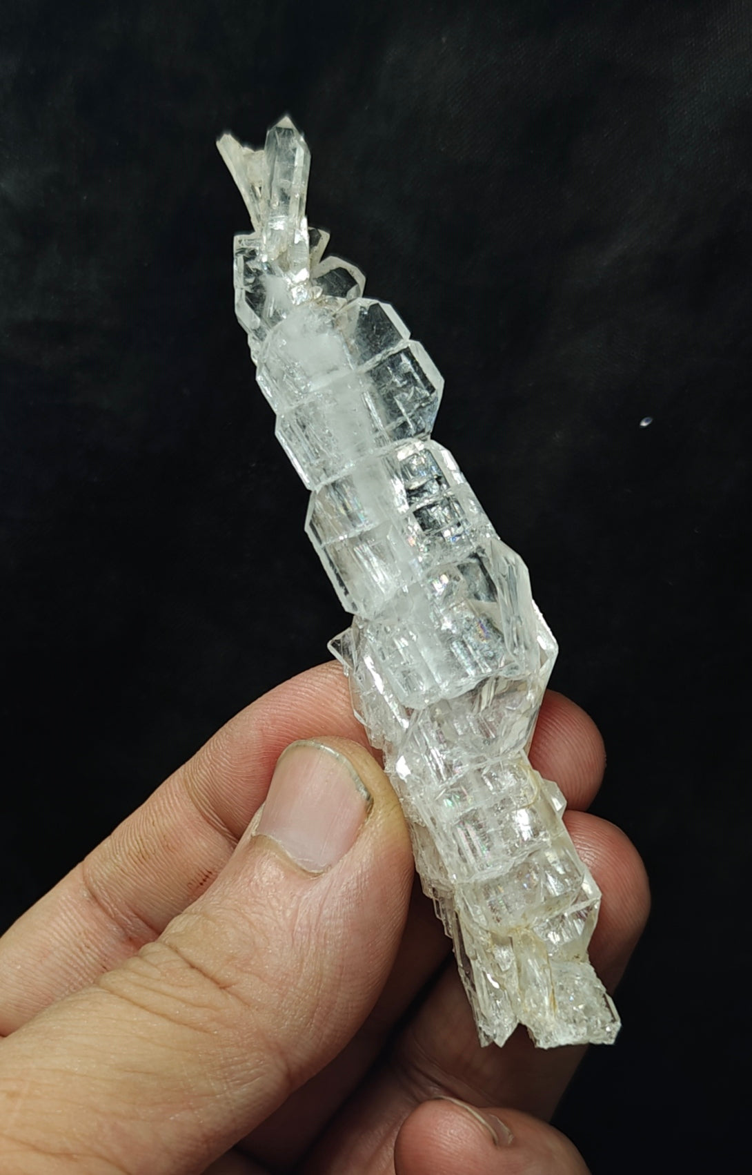 Natural faden quartz crystal 21 grams