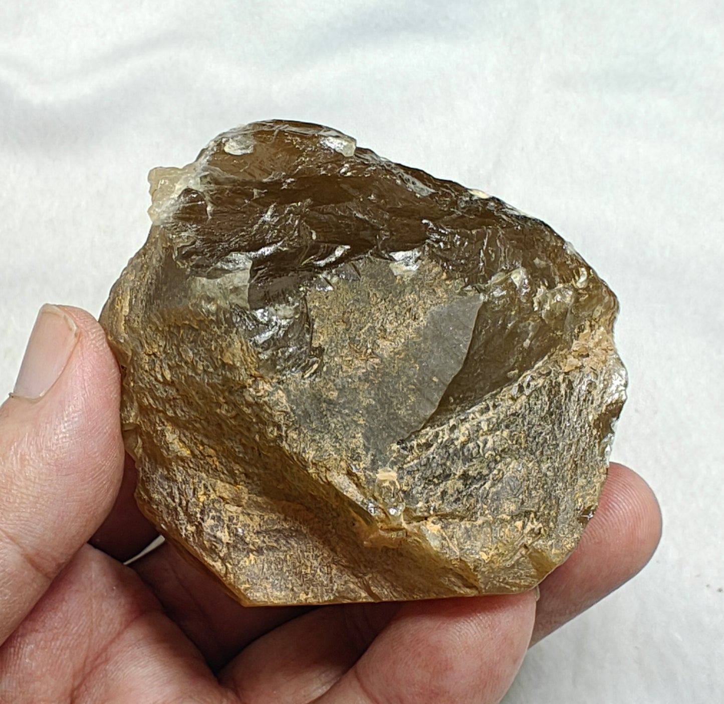 An amazing Astrophyllite Quartz Crystal 349 grams