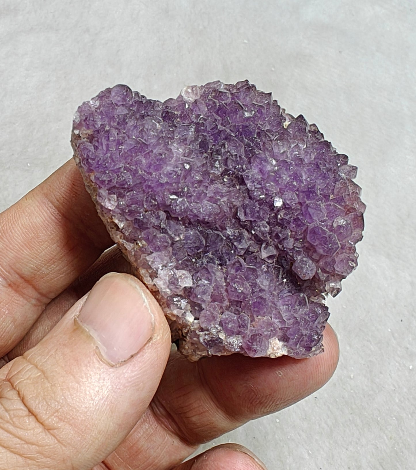 Natural Drusy Amethyst Cluster 65 grams