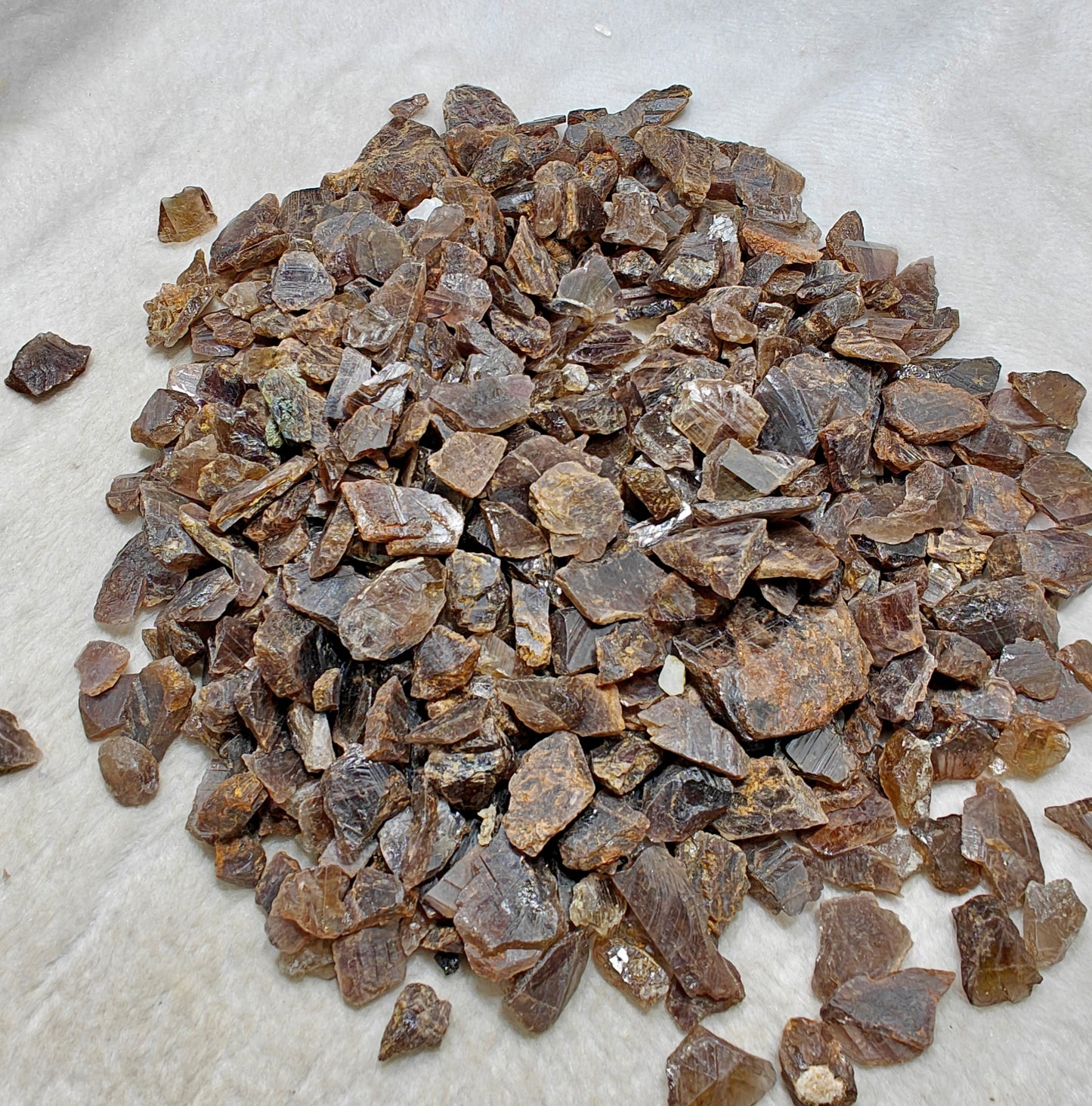 Natural rough axinite crystals 700 grams