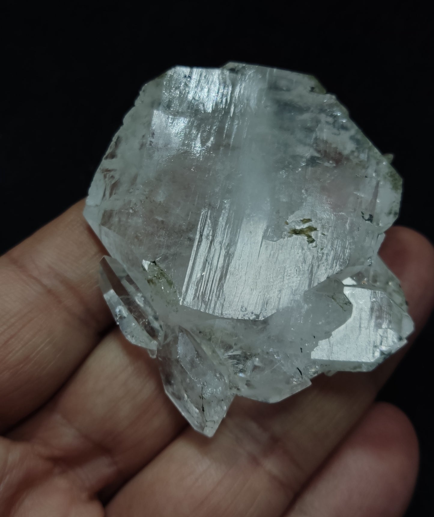 Faden Quartz Crystal with chlorite inclusions 63 grams