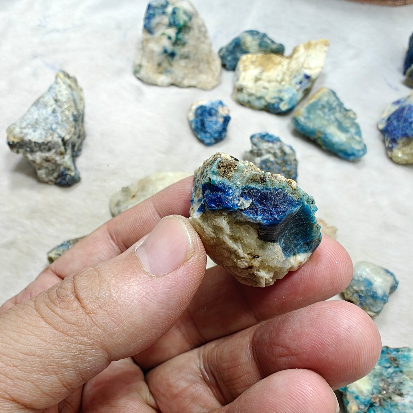 Lazurite sodalite collection 950 grams