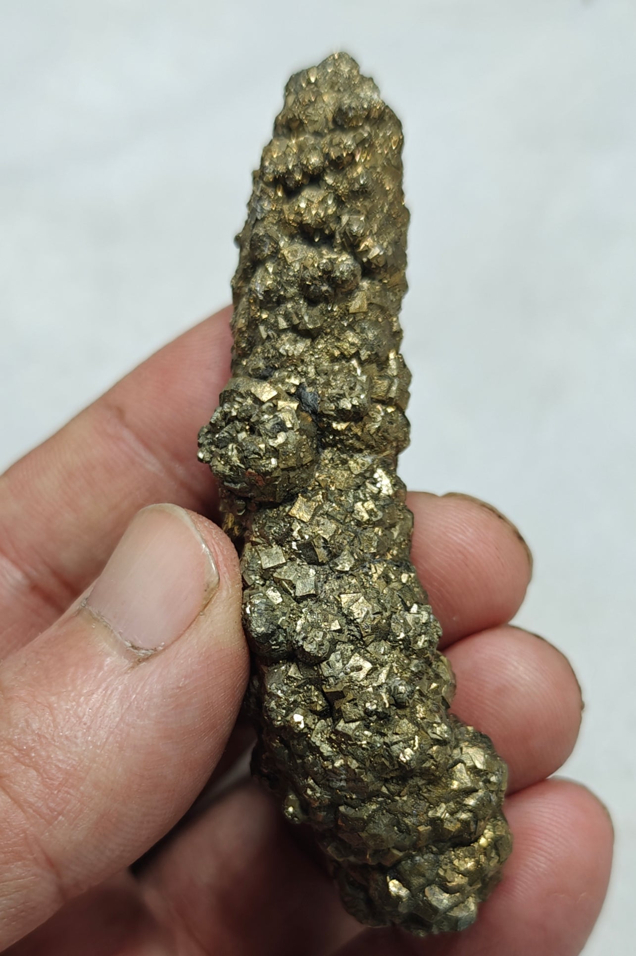 Rocks Gems Minerals Crystals Stones: Natural pyrite specimen 92 grams