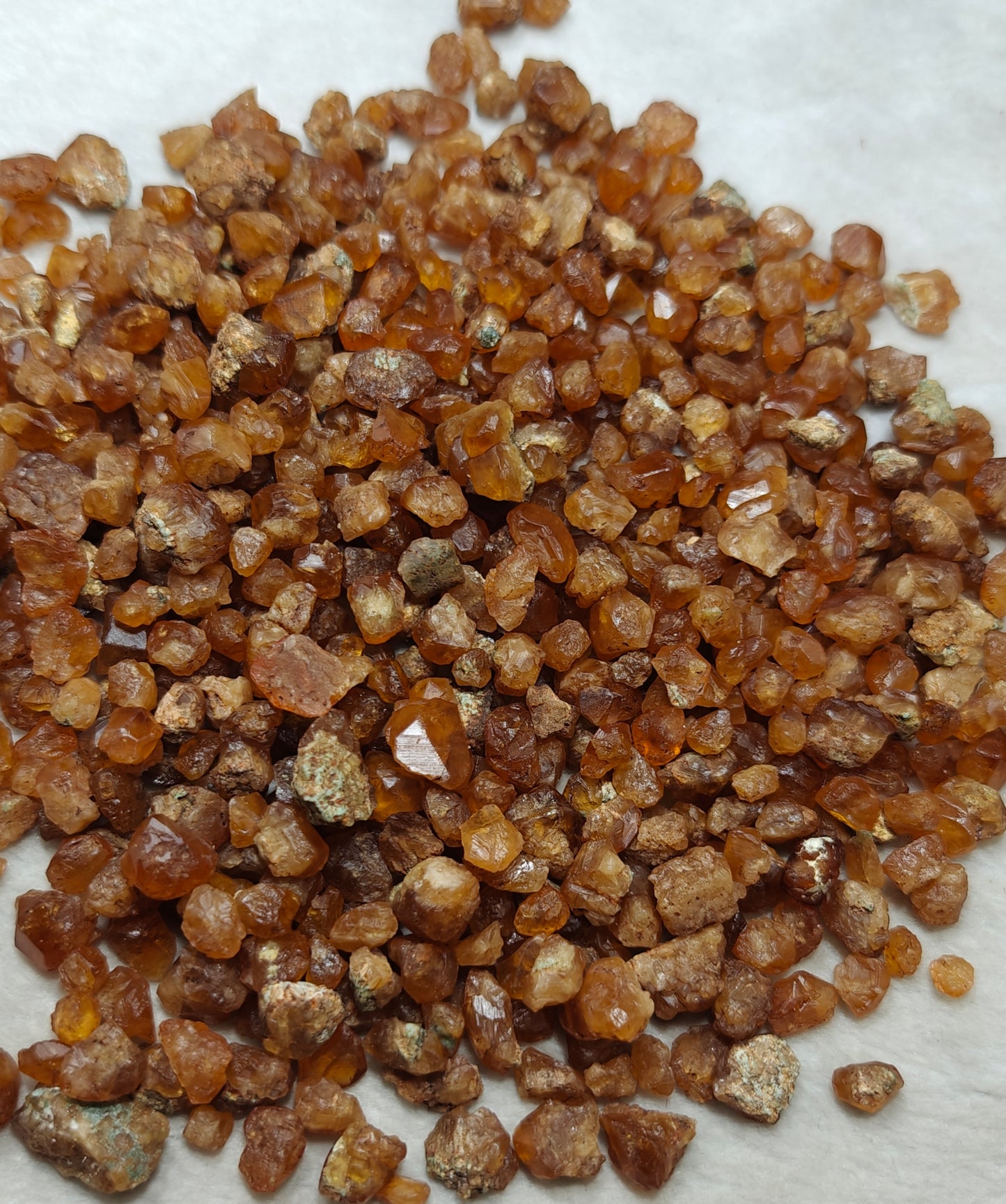 Natural grossular garnet collection 400 grams
