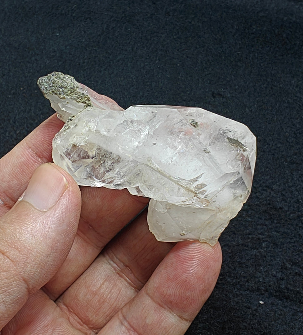 Natural Faden Quartz crystal specimen 48 grams