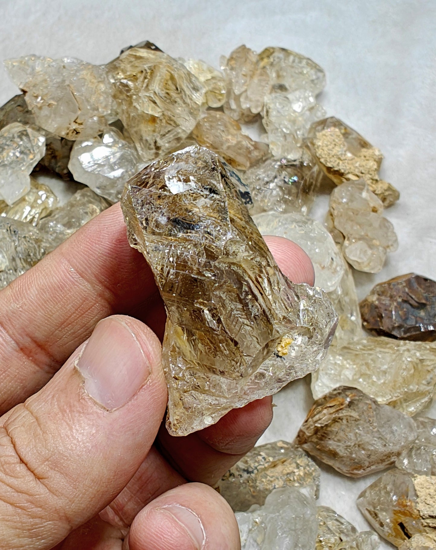 Fenster quartz window quartz crystals collection 900 grams