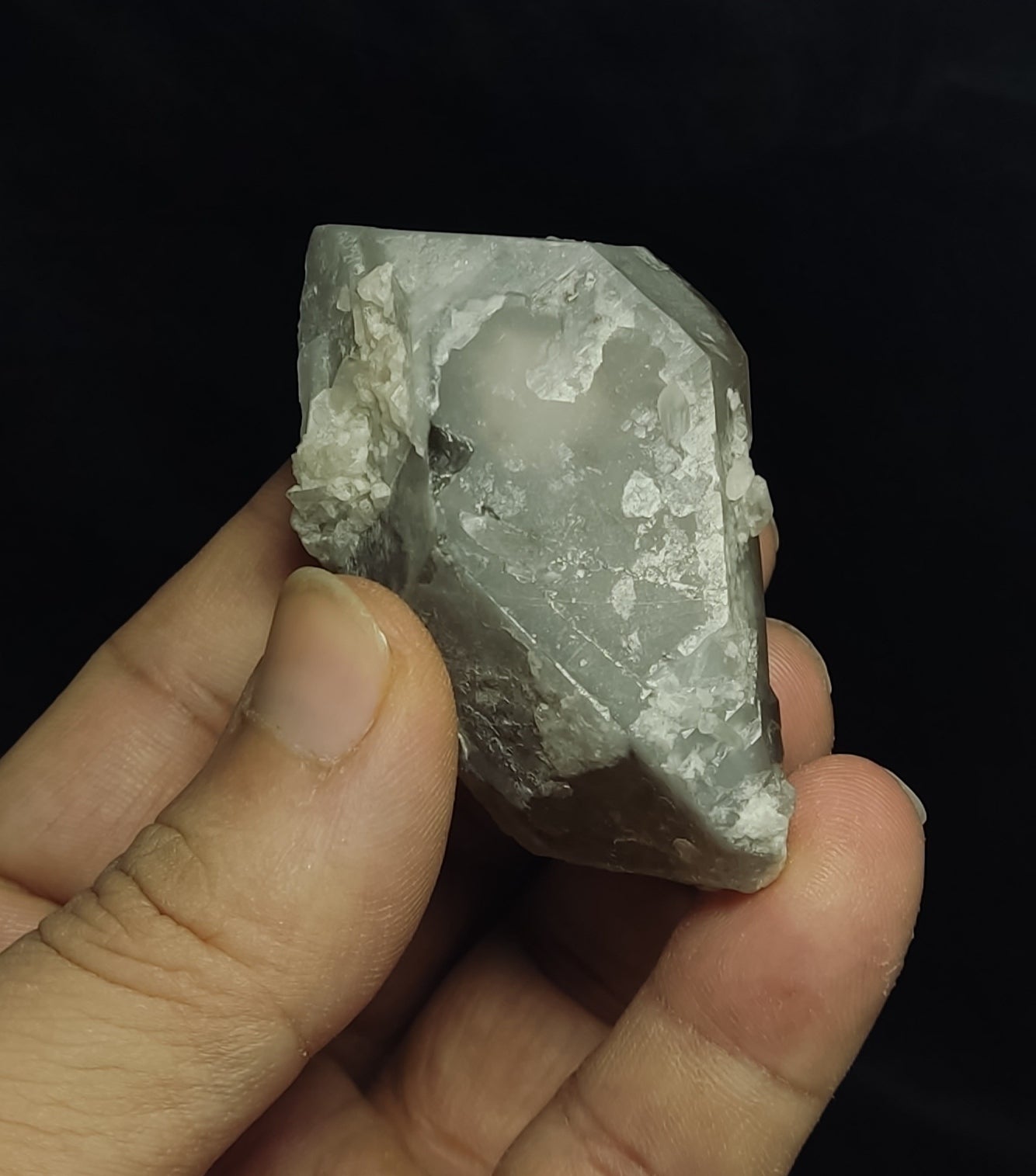 Natural Double Terminated Smoky Quartz Crystal 106 grams