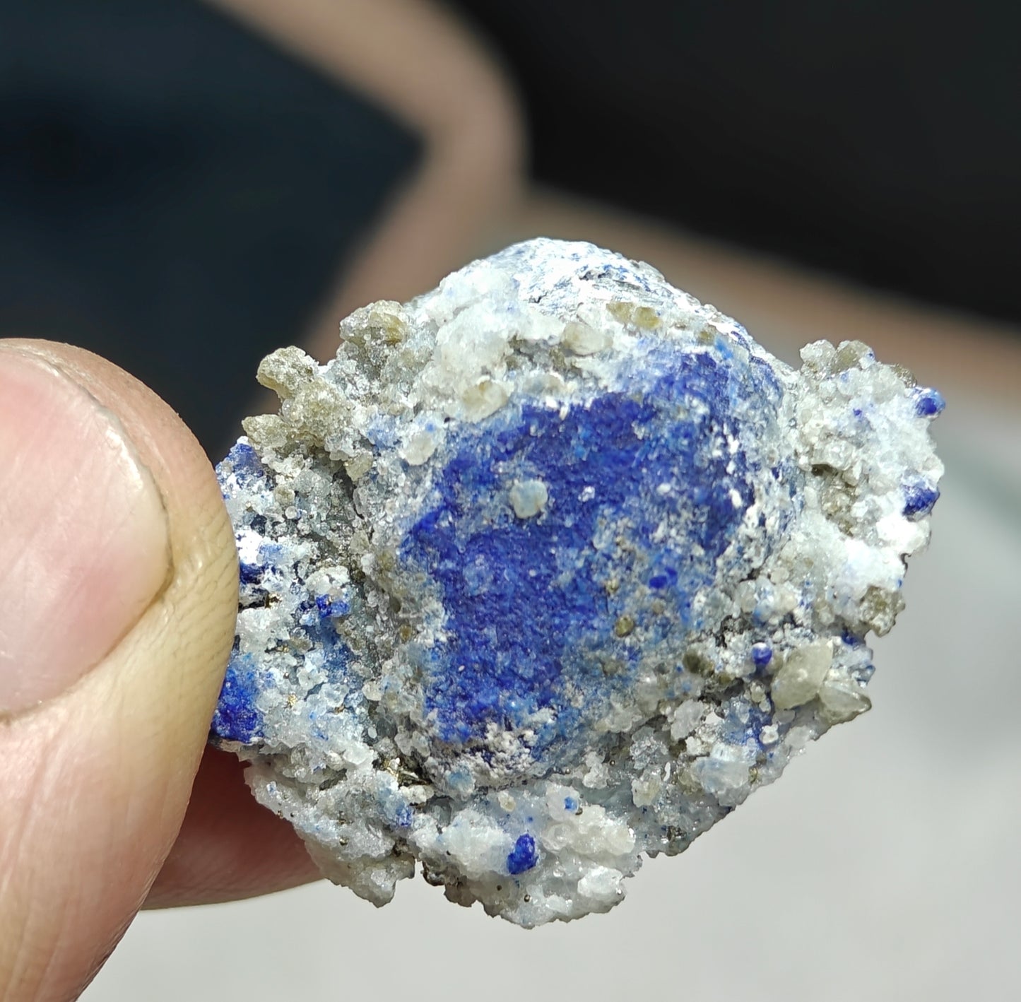 Lazurite Afghanite specimen on matrix 11 grams