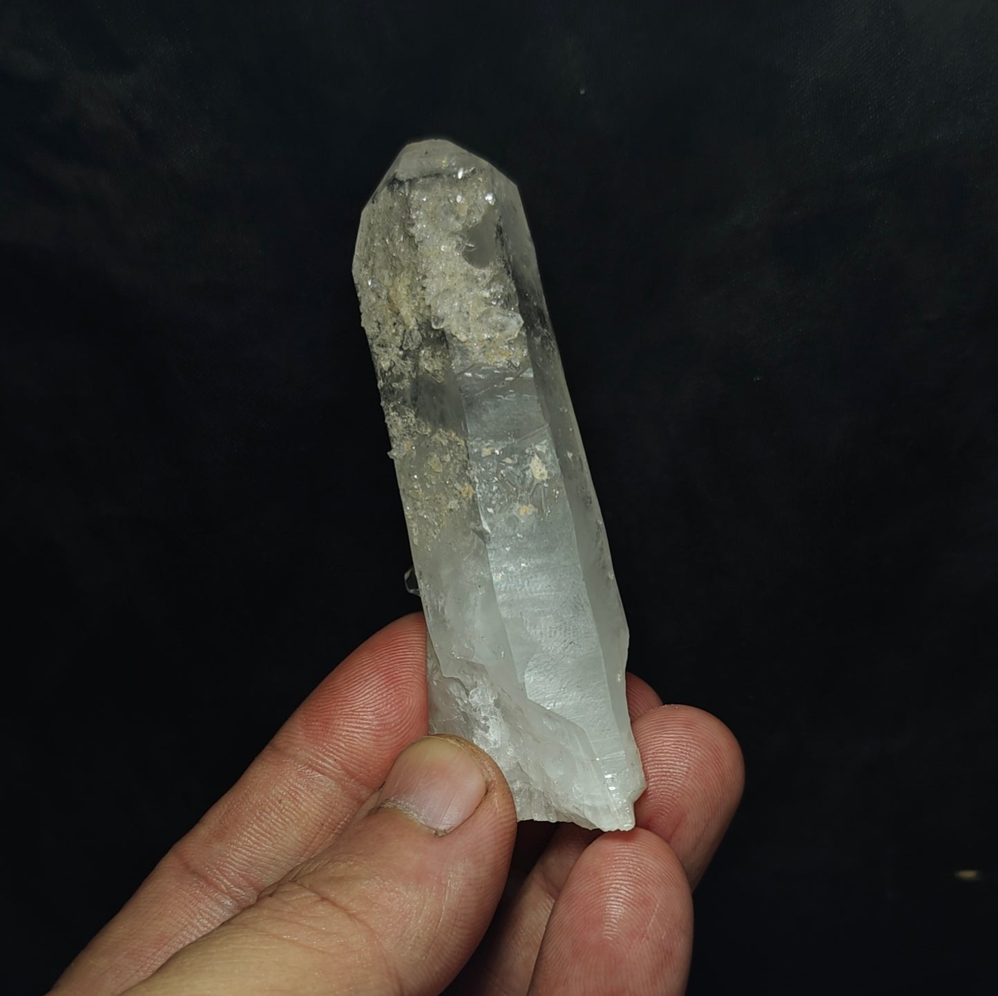 Natural elongated quartz crystal 75 grams
