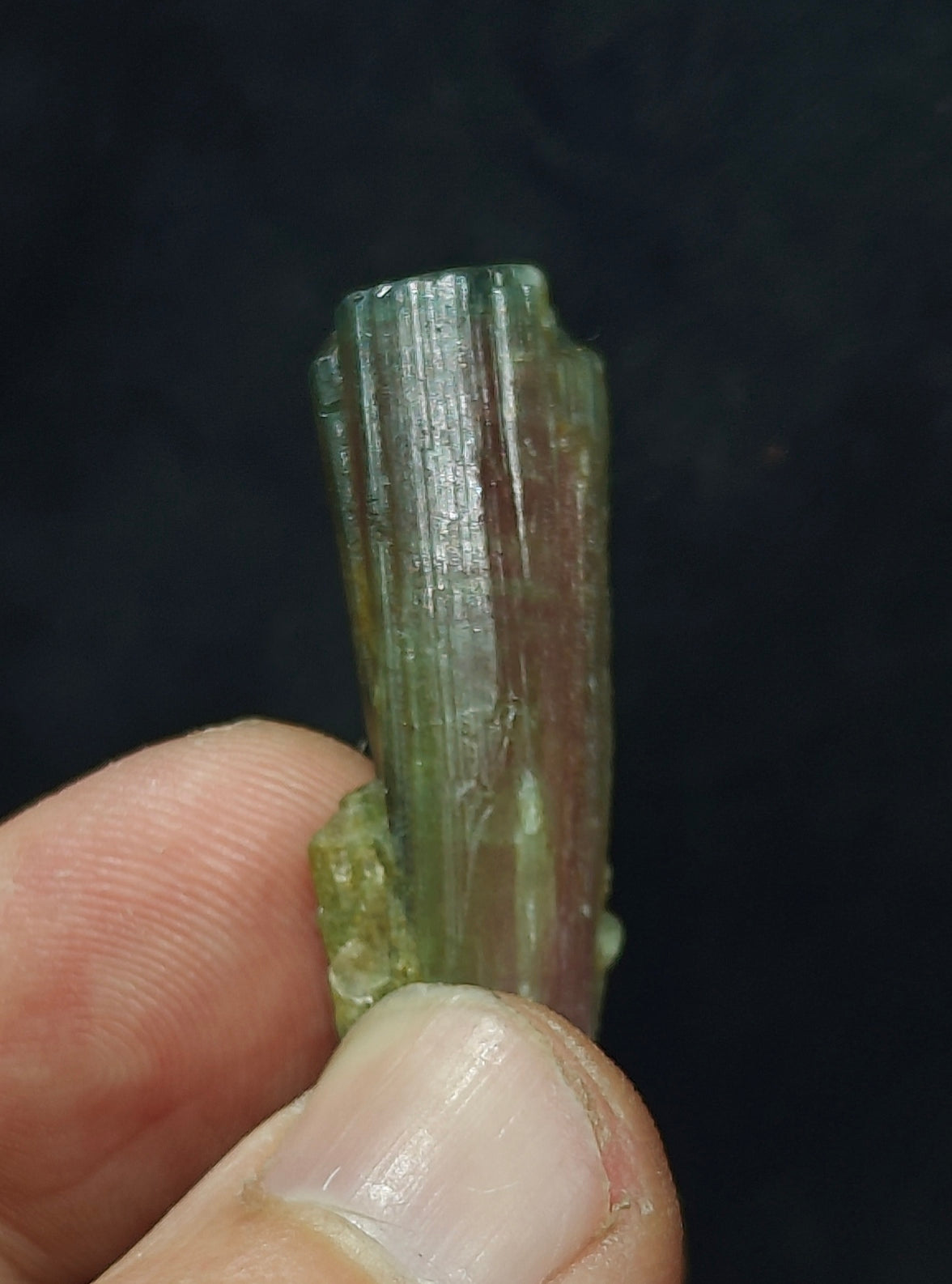 Natural watermelon Tourmaline crystal 45 carats