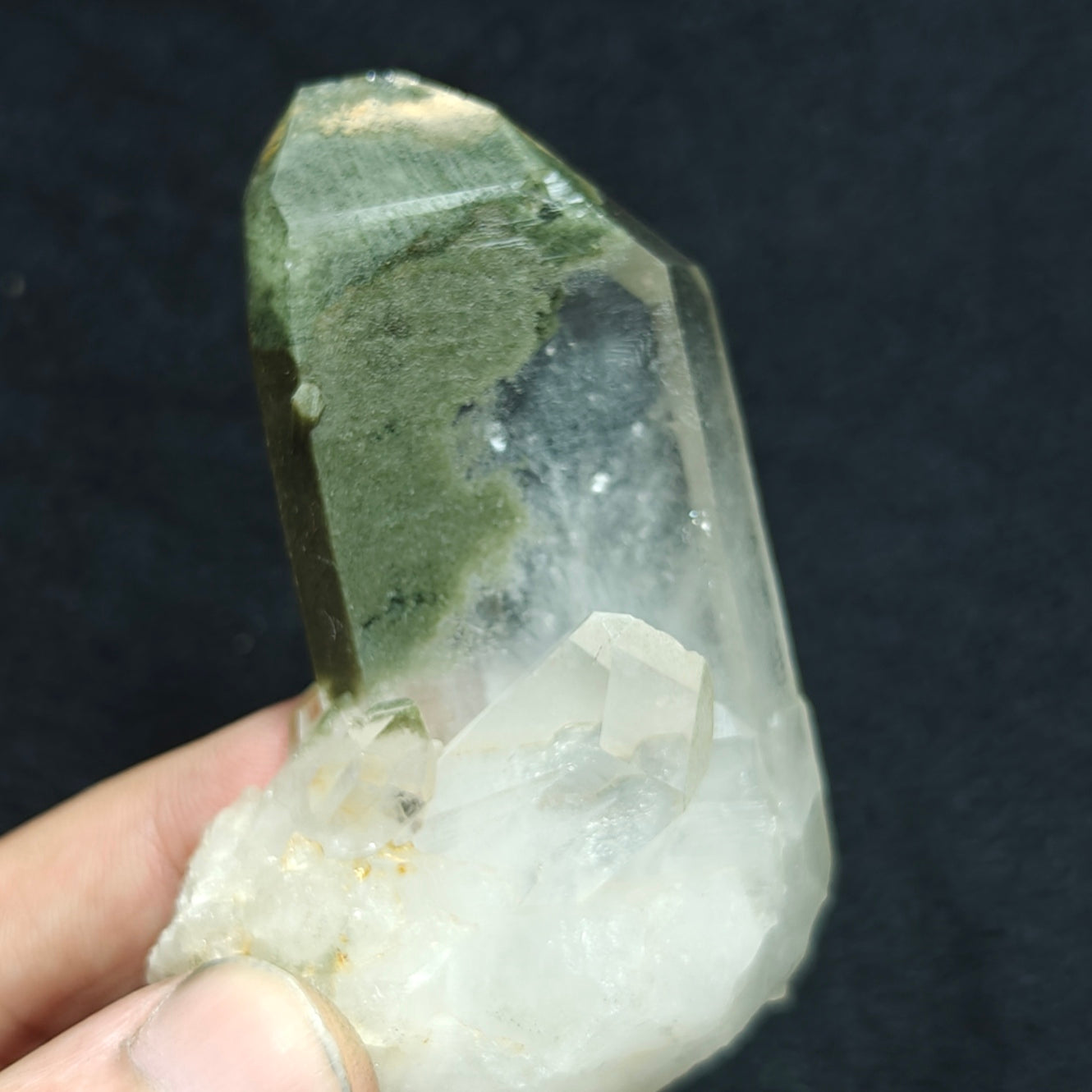 Natural Chlorite Quartz 96 gram