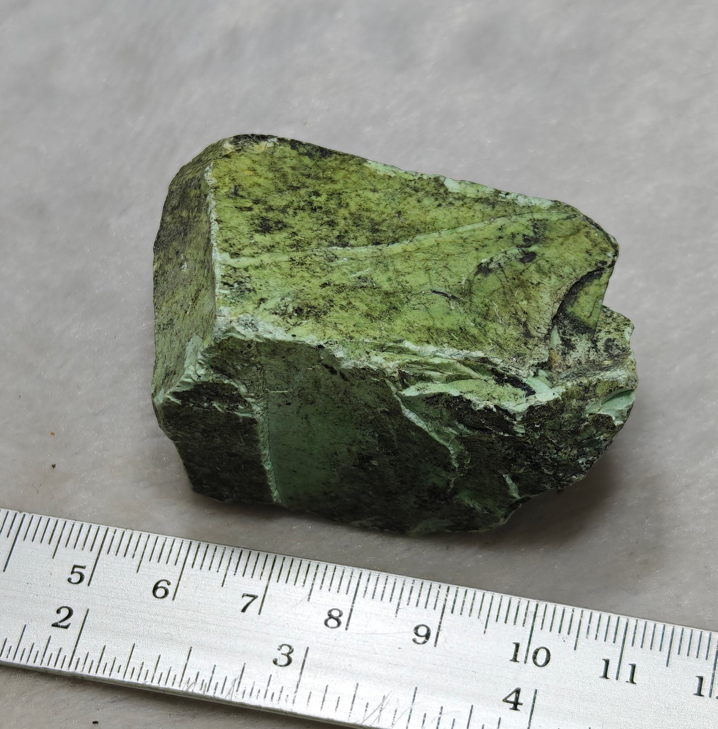 Natural green variscite chunk 101 grams