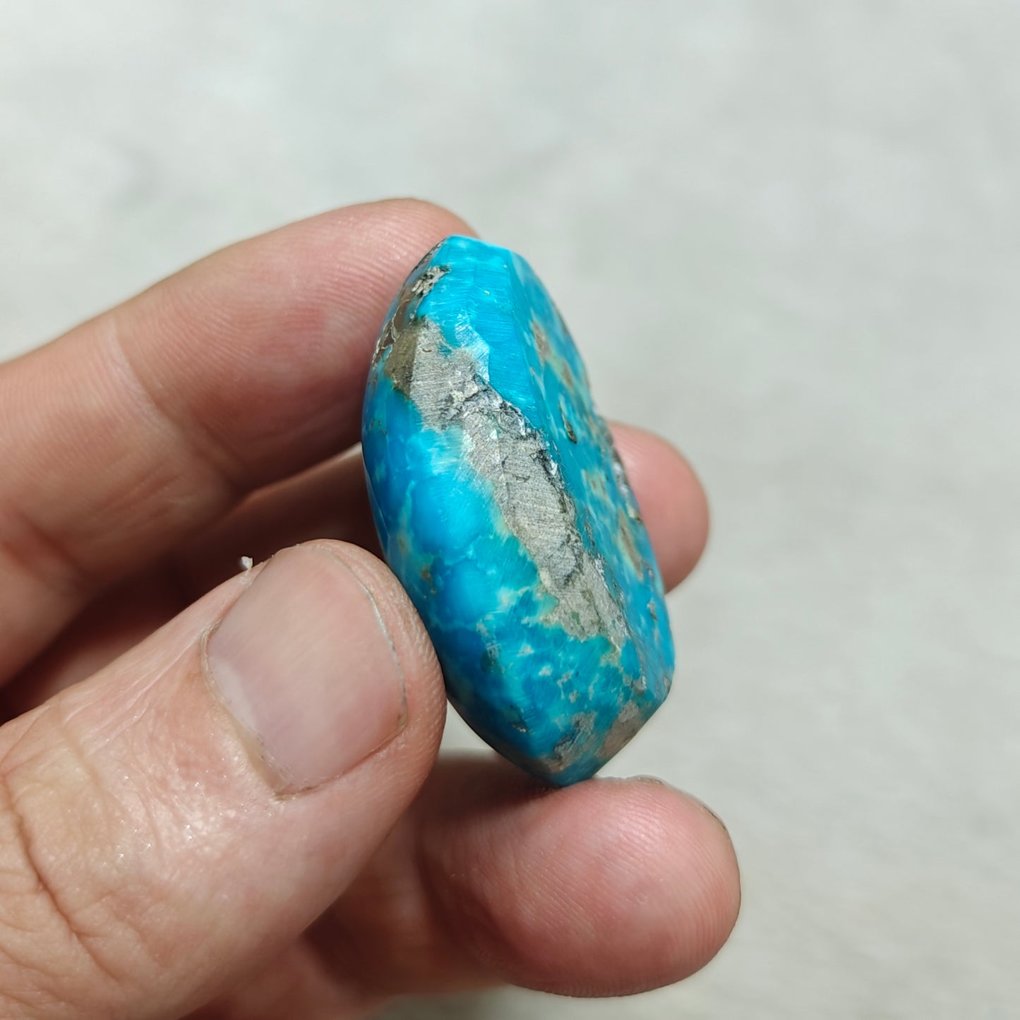 natural stabilized turquoise cabochon 26 grams