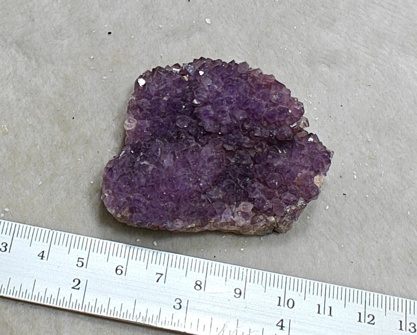 Natural Drusy Amethyst Cluster 65 grams