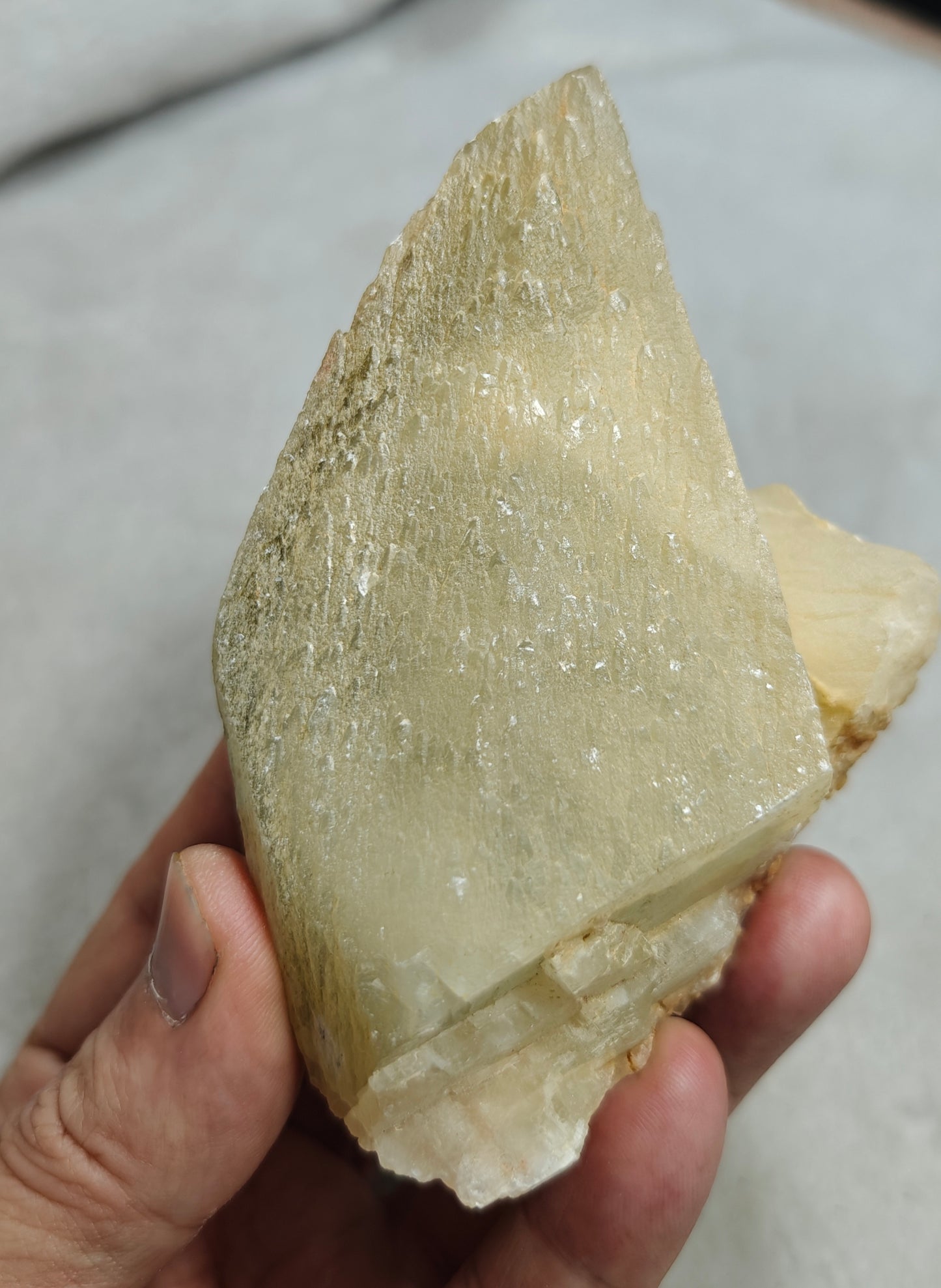 Natural Dogteeth calcite crystal 419 grams