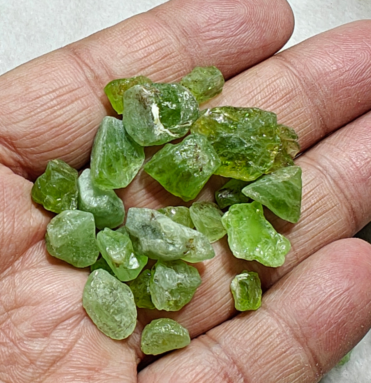 75 grams Natural peridot