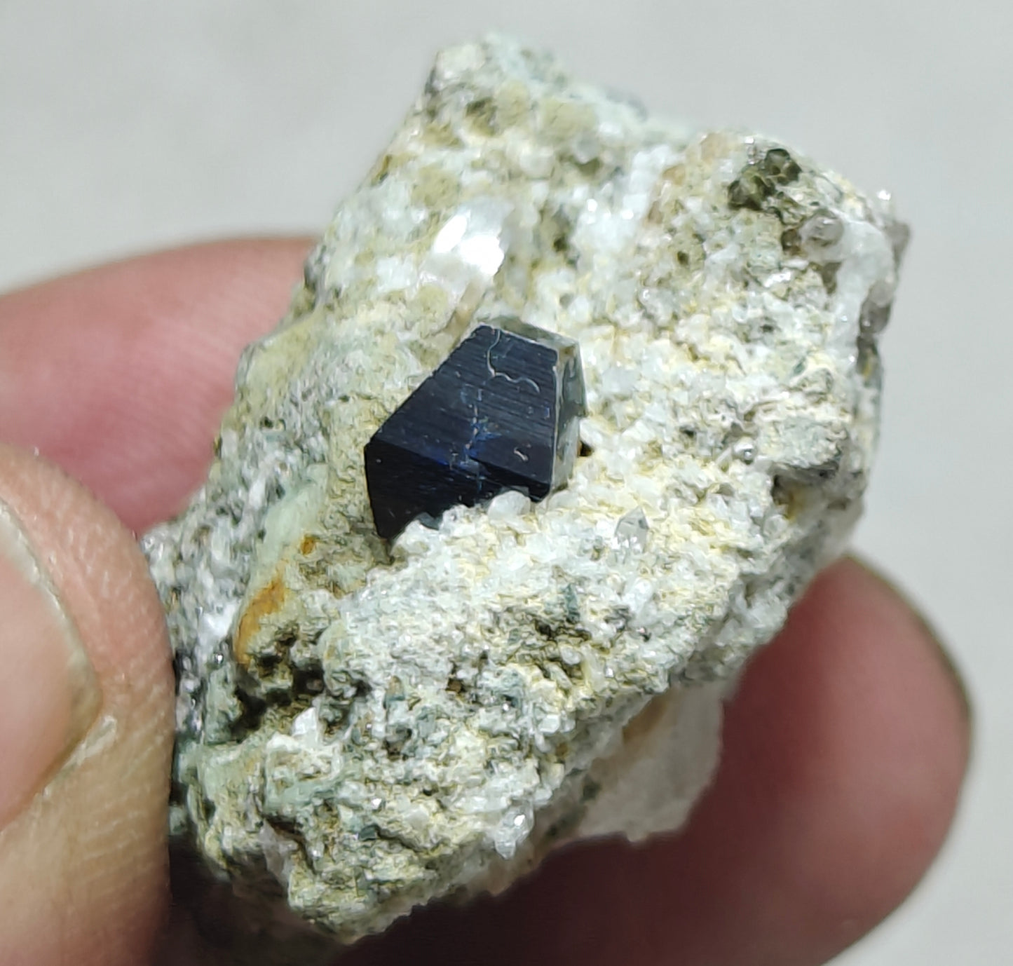 Anatase Crystal with chlorite quartz on matrix 29 grams