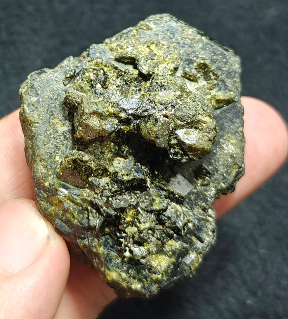 An Amazing specimen of lusterous Epidote 68 grams