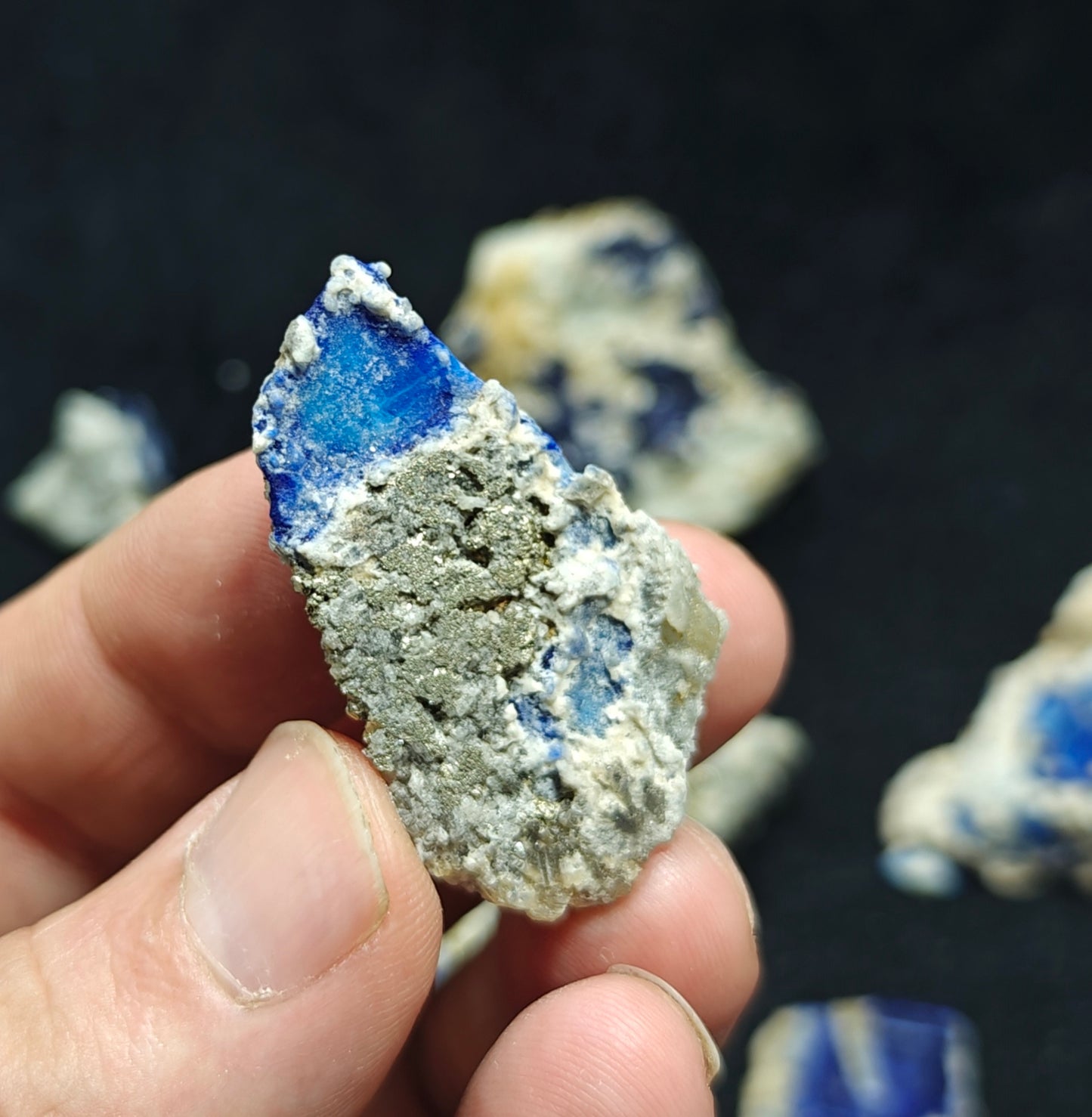 Lazurite sodalite collection 225 grams