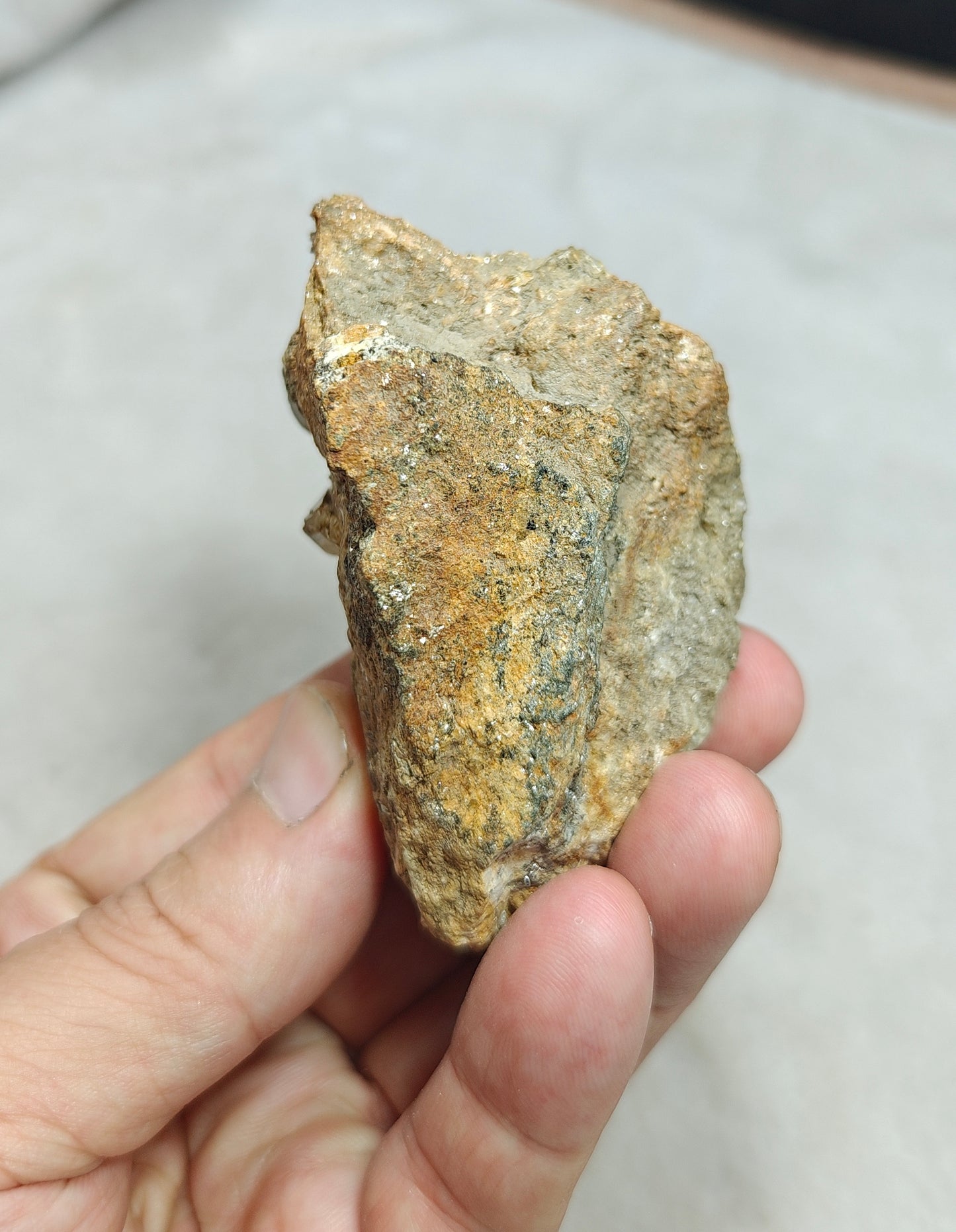 Double terminated Fluorite crystals on matrix with muscovite and goshenite 183 grams