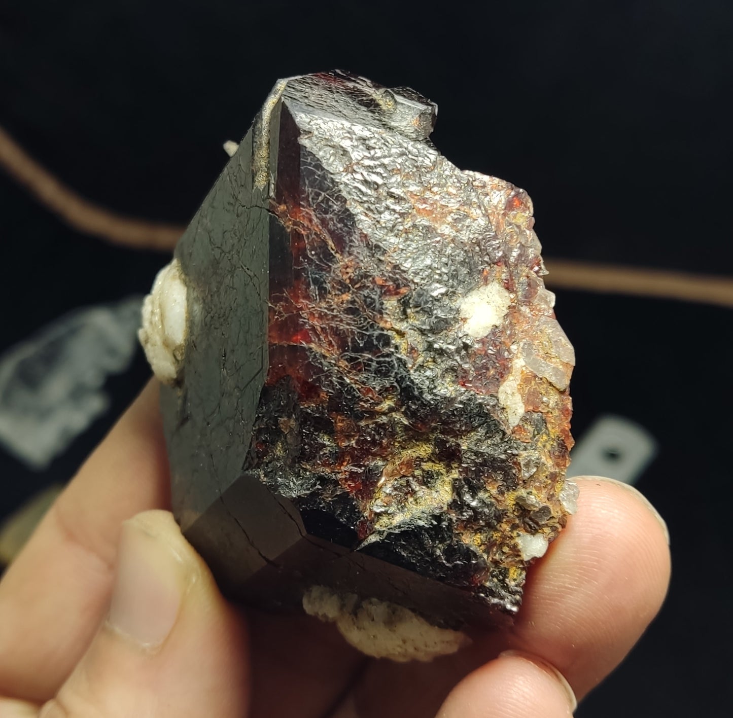 Natural Garnets Specimen variety spessartine/almandine 115 grams