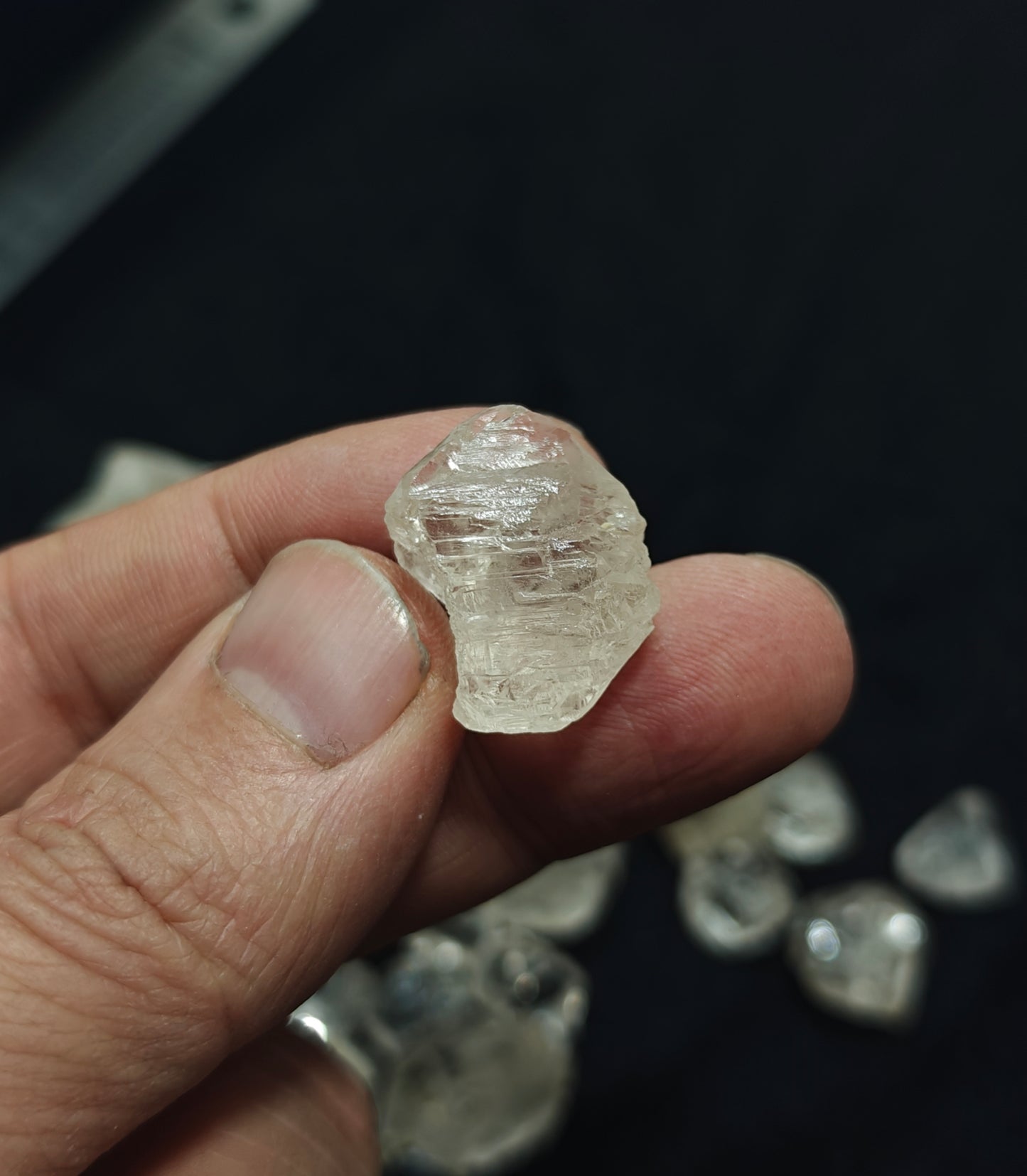 180 grams terminated Topaz crystals collection