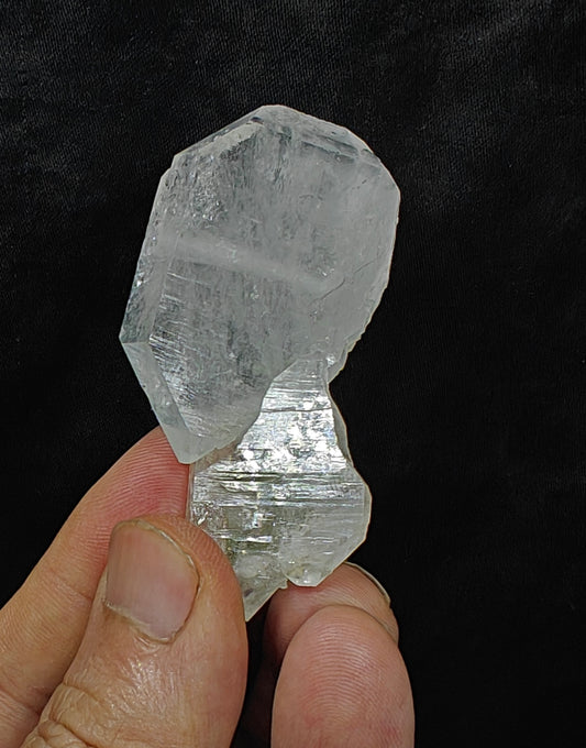 Faden Quartz crystal with some chlorite inclusions 46 grams