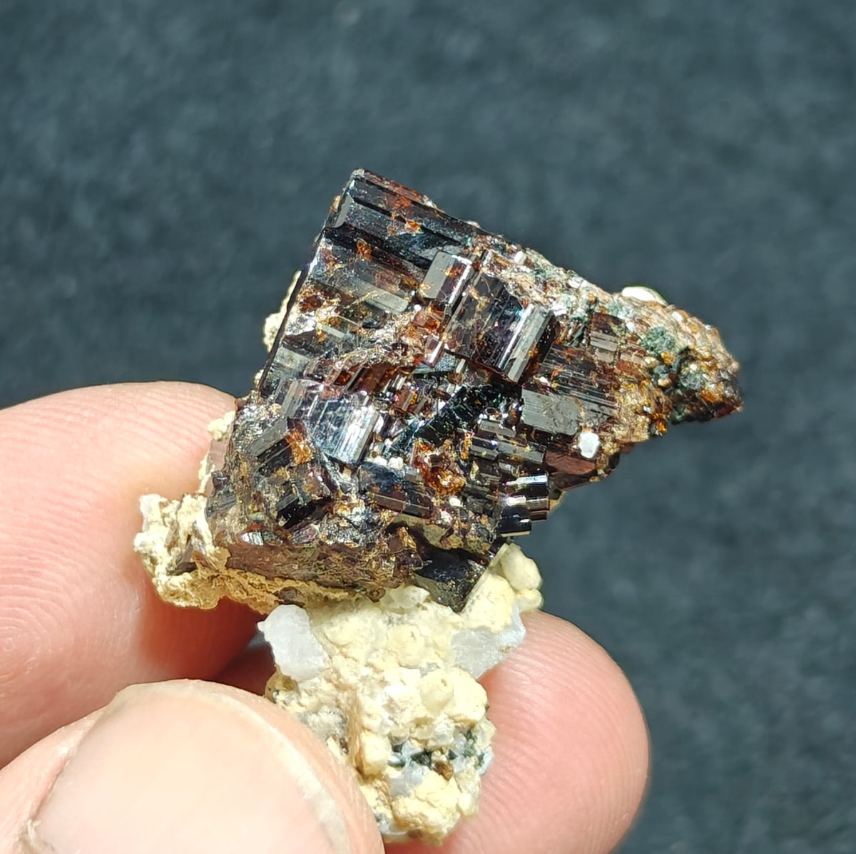 Natural dark brown Vesuvianite 15 grams