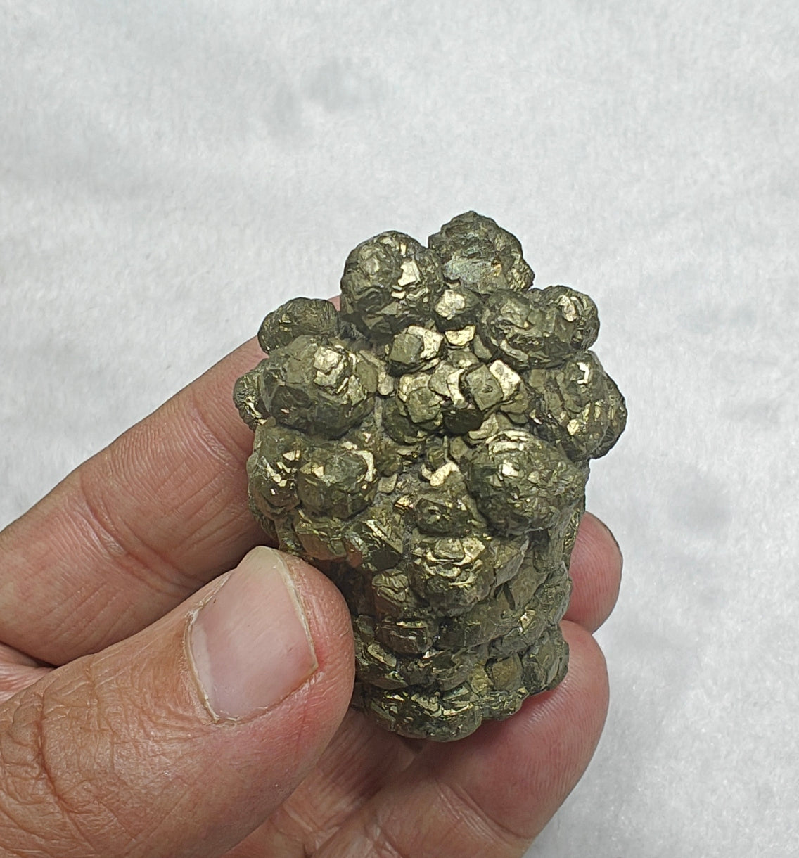 Natural pyrite marcasite crystal 152 grams