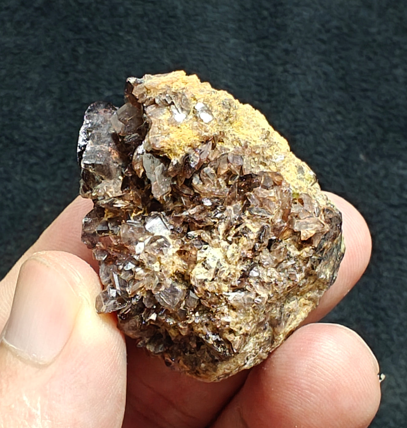 Natural axinite specimen 44 grams