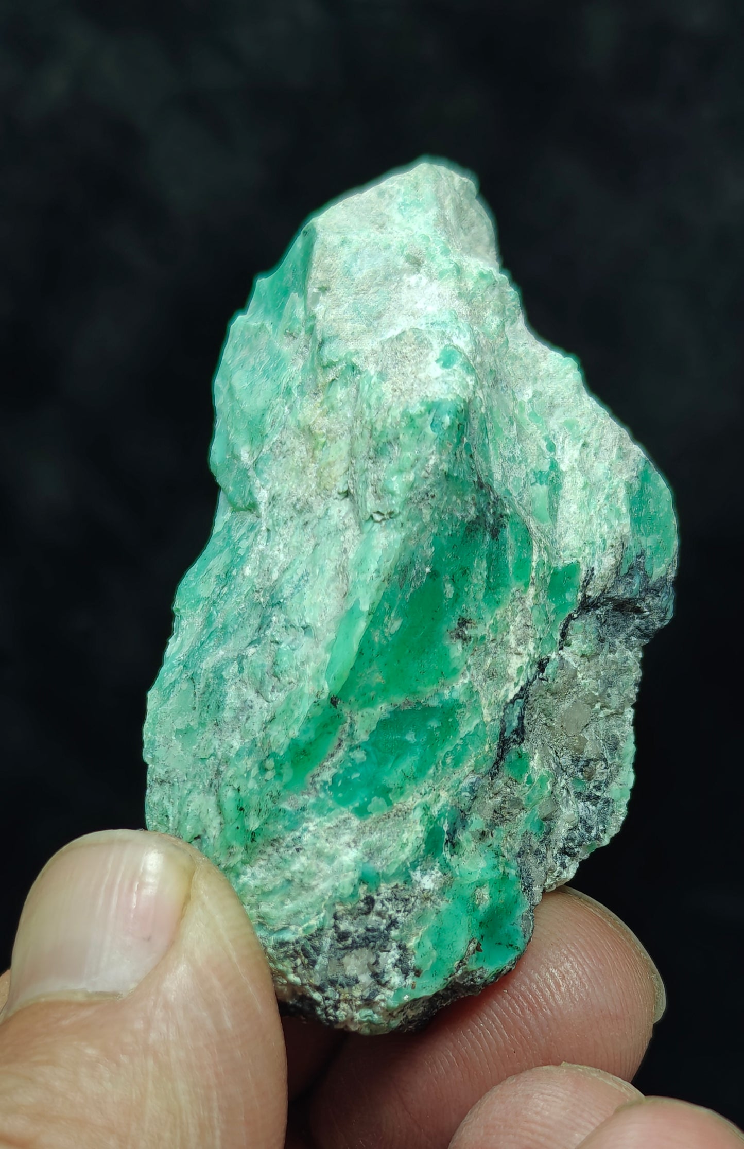 Natural green variscite chunk 48 grams