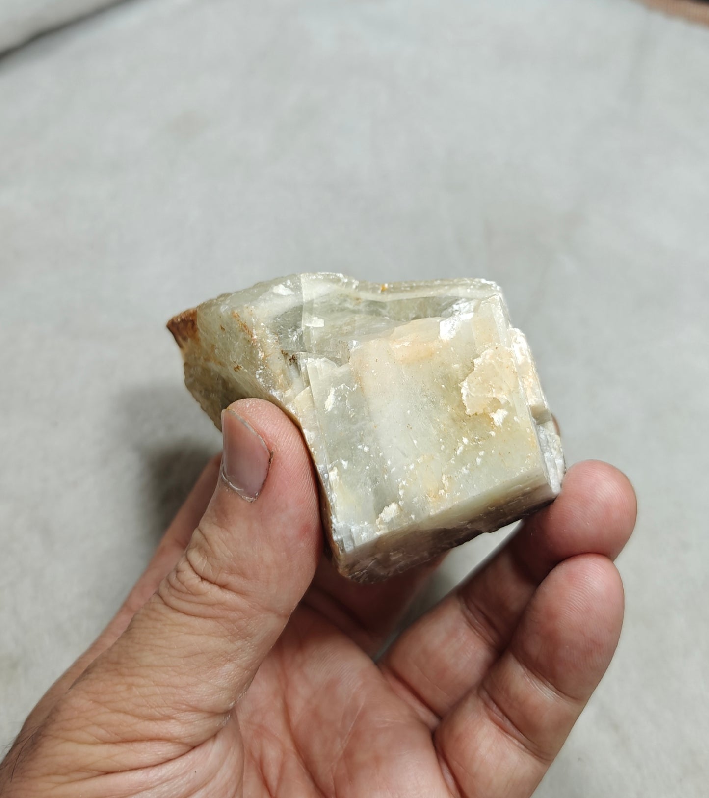 Naturally terminated Dogteeth Calcite Crystal 274 grams