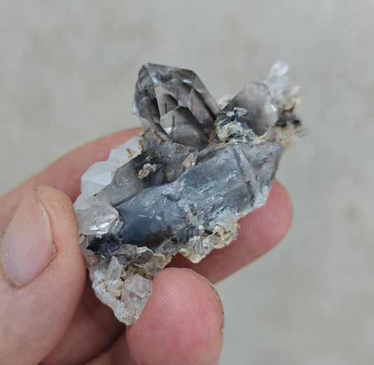 Brookite included Quartz Crystal specimen 24 grams
