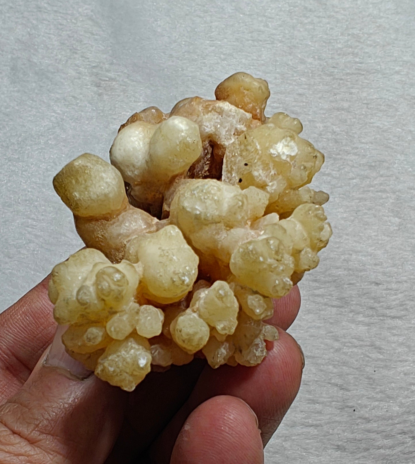 Aragonite flower shape natural terminated crystals 112 grams