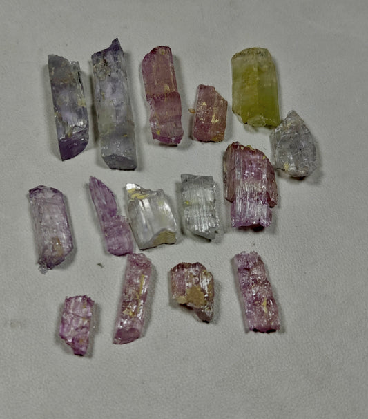 Natural Etched Spodumene (Kunzite Variety) Crystals – Kunar, Afghanistan