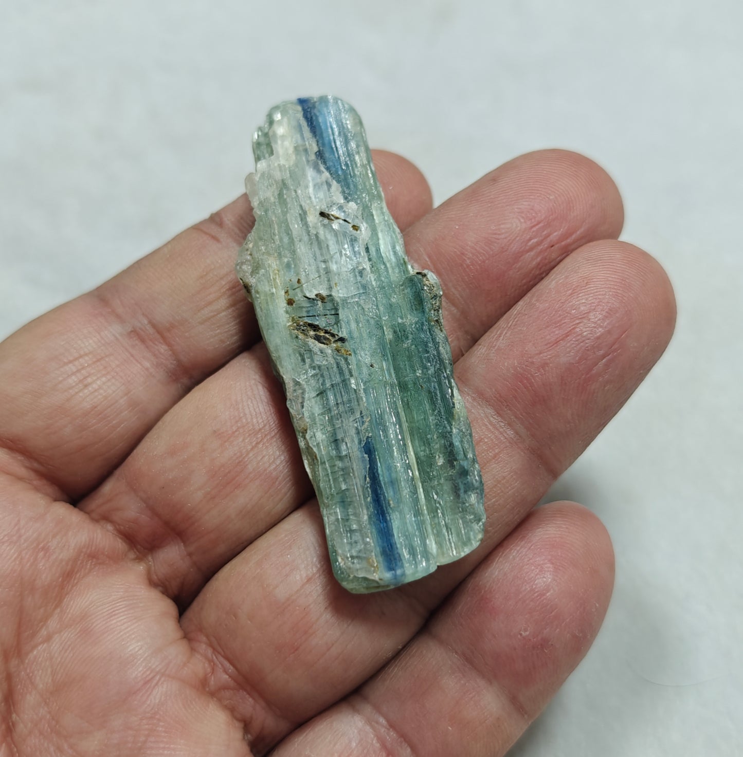 Natural blue kyanite crystal 21 grams