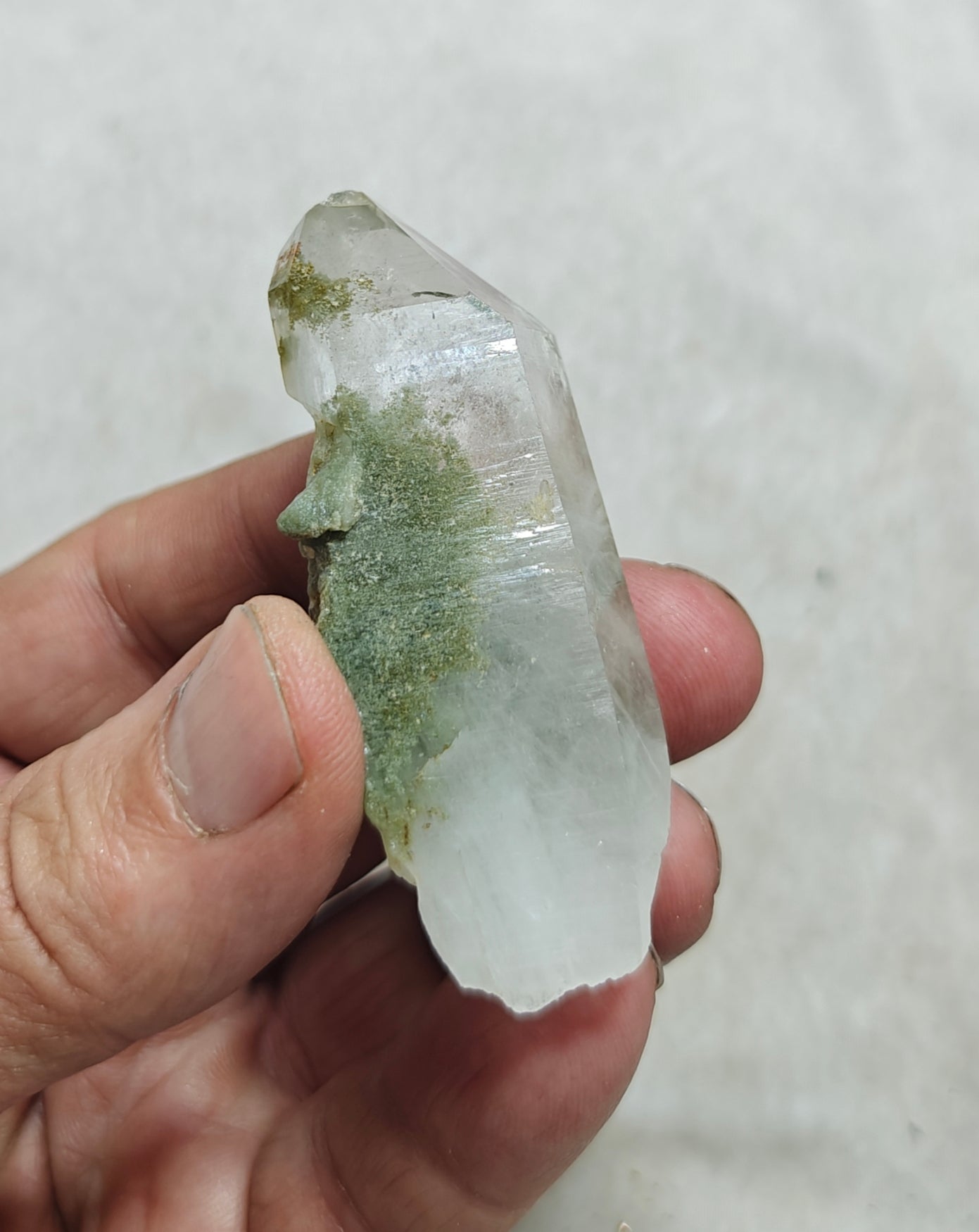 Terminated Chlorite Quartz 44 grams