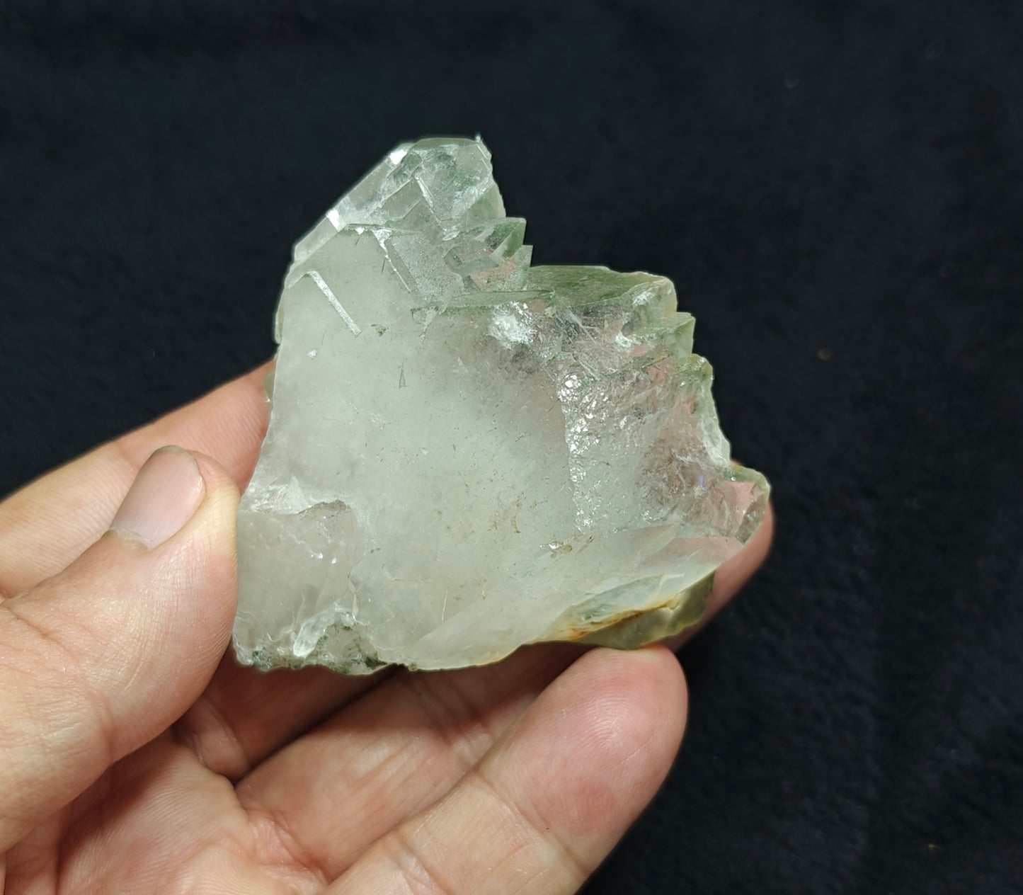 Natural terminated Chlorite Quartz 118 grams