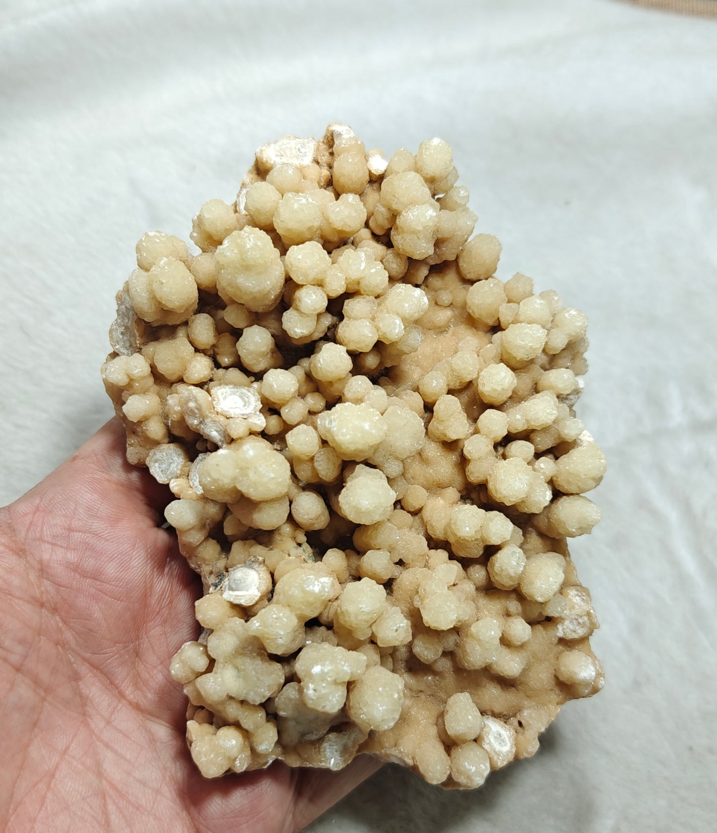 Natural Aragonite cluster terminated crystals 372 grams