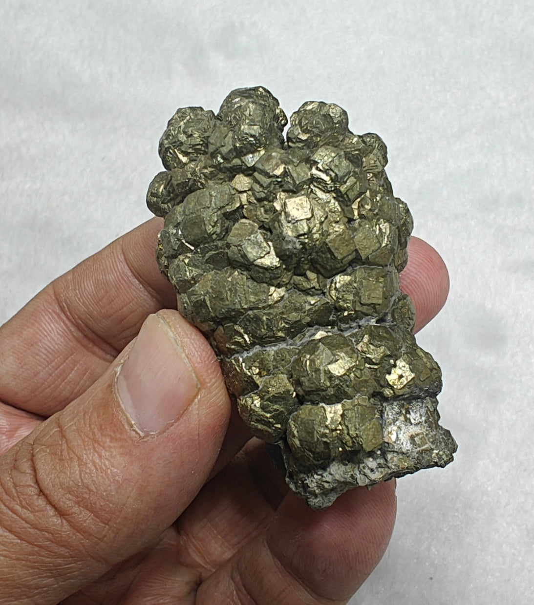 Natural pyrite marcasite crystal 152 grams