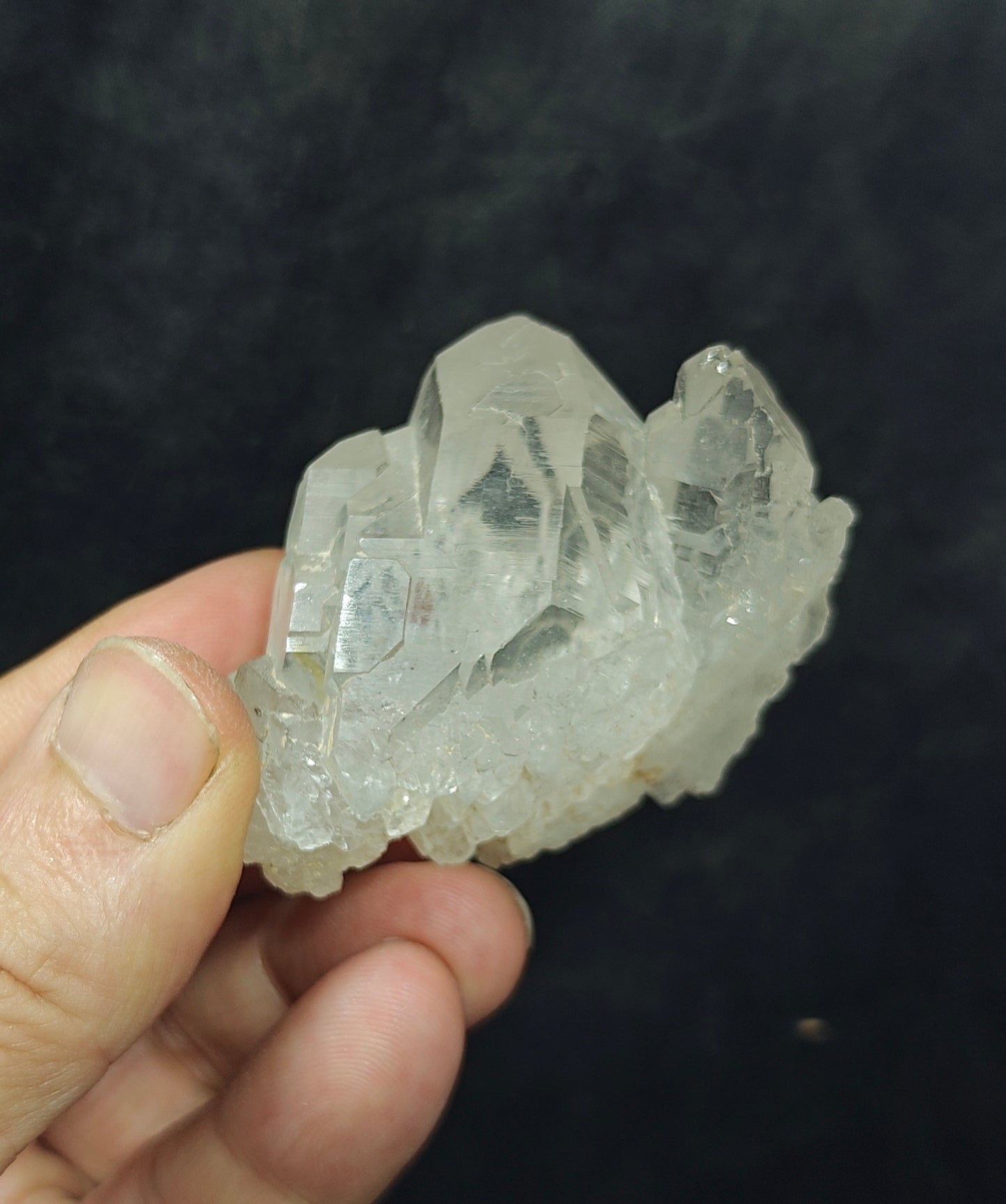 Beautiful specimen of Quartz Cluster 108 grams