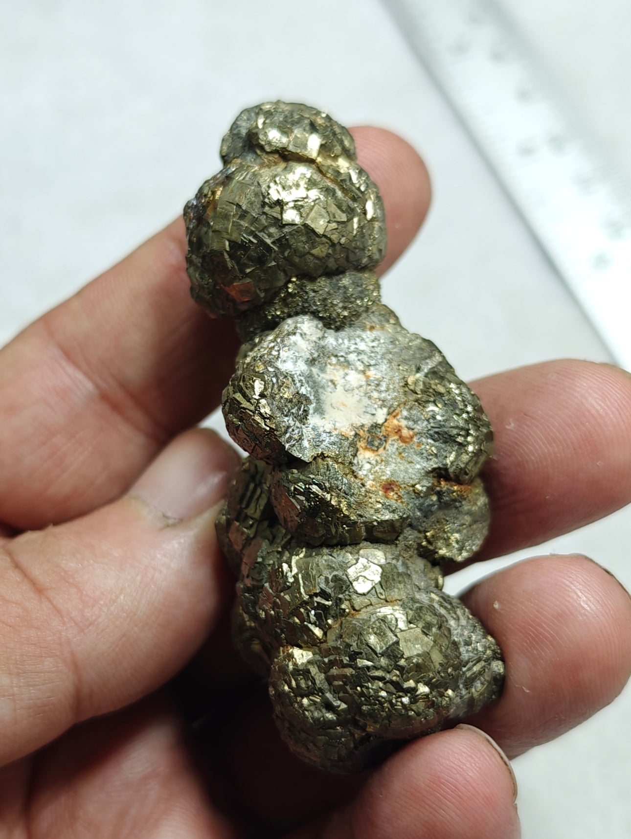 Rocks Gems Minerals Crystals Stones: Natural pyrite specimen 101 grams