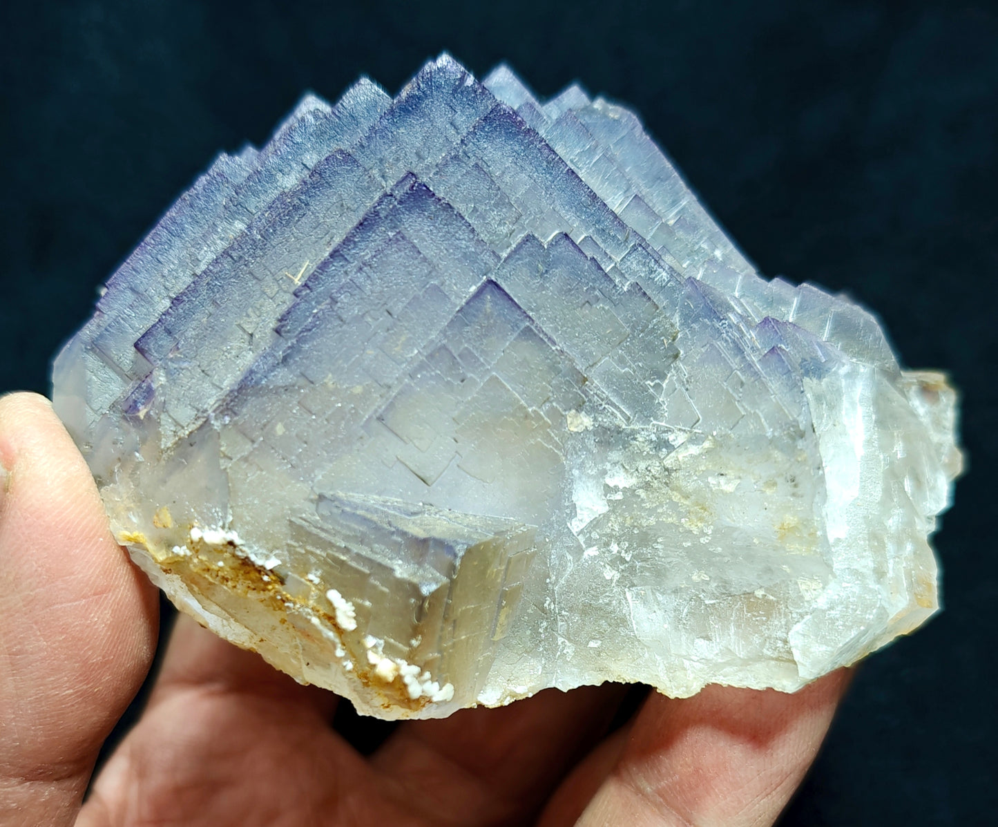 Fluorite crystal like Pyramid 500 grams