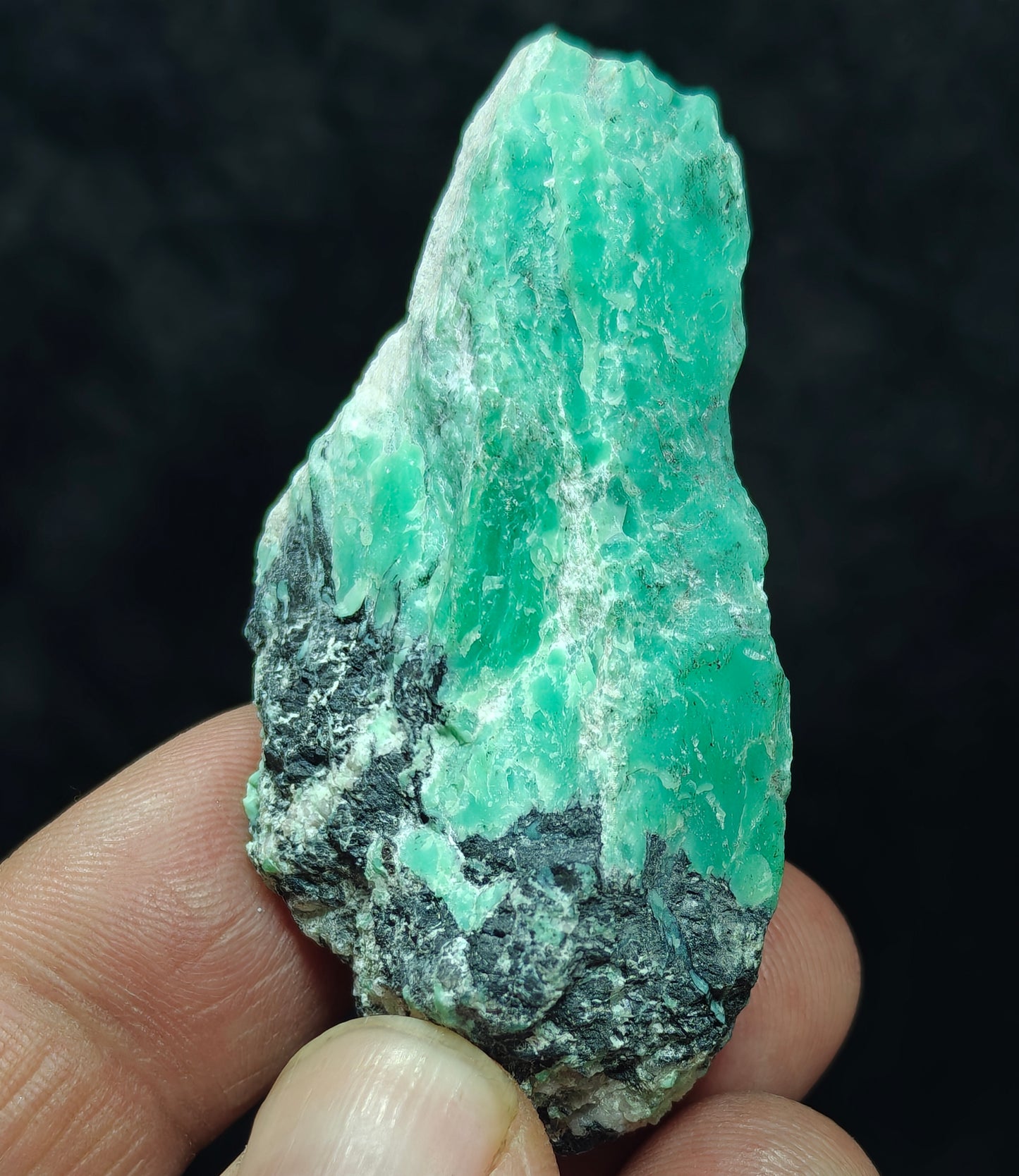 Natural green variscite chunk 48 grams