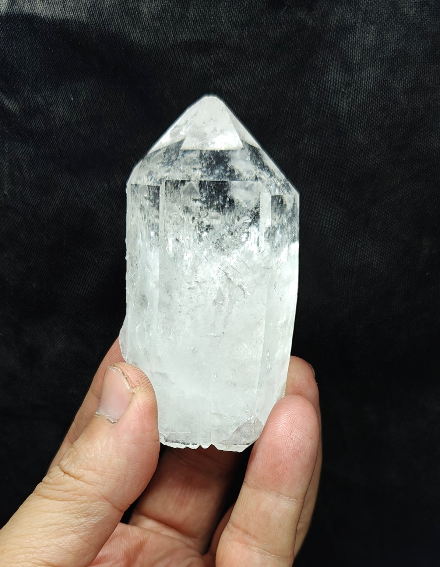 Quartz Crystal with beautiful terminations 154 grams